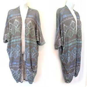 Arizona Jean Co. Aztec Open Style Cardigan